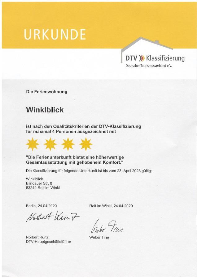 Ferienwohnung Winklblick Reit im Winkl Kültér fotó